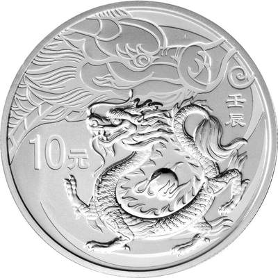 【币将精彩】世界钱币拍卖拍卖（2026-4-28） 2012年生肖龙1盎司银币带证书包装