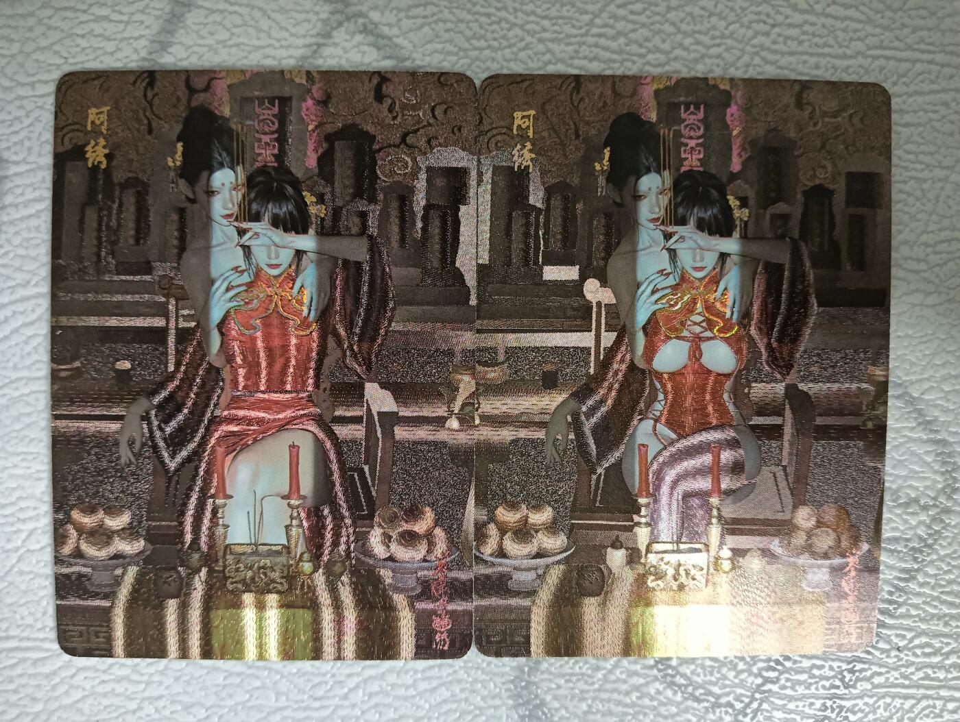 花开卡拍第36期（8月31号周日截拍，品控勿拍!!!拍品不寄存，运费5元，自制卡难免瑕疵，可能存在轻微撞角爆边等出厂瑕疵，品控介意勿拍！）