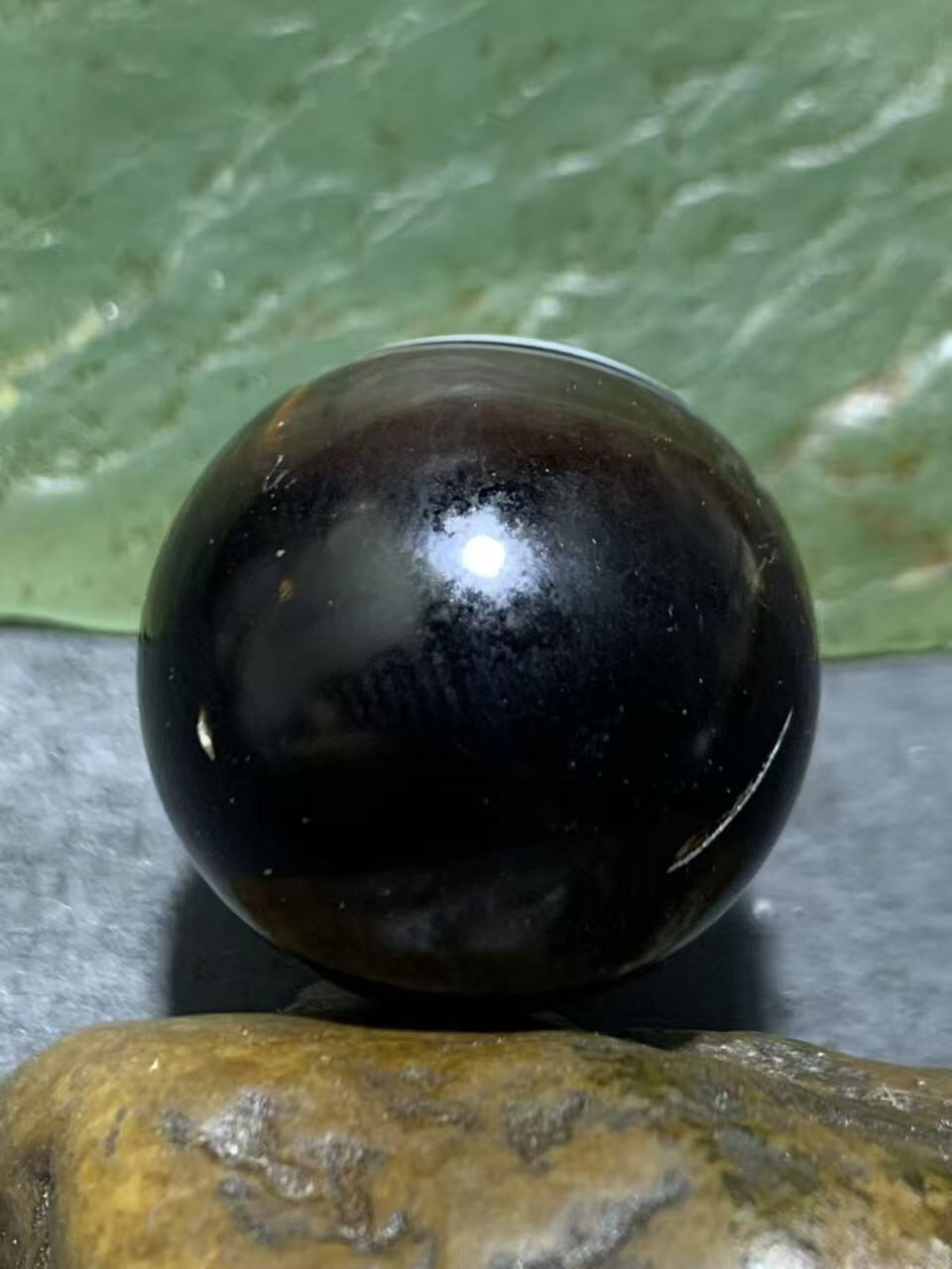 天眼纹药师玛瑙通货佛头三通一套，