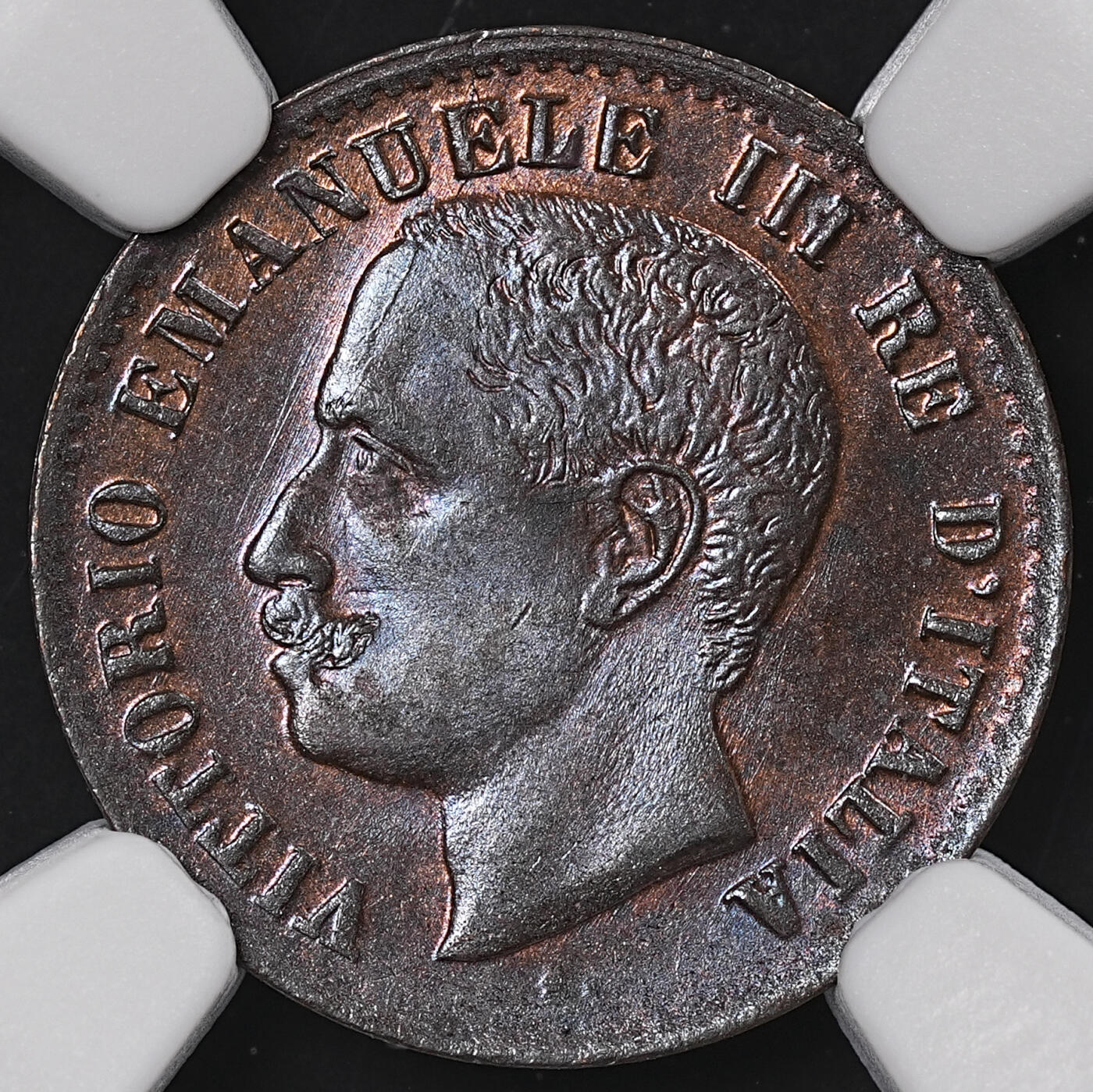 修遠堂世界钱币第八十二期 NGC MS64BN 1905年意大利1分铜币