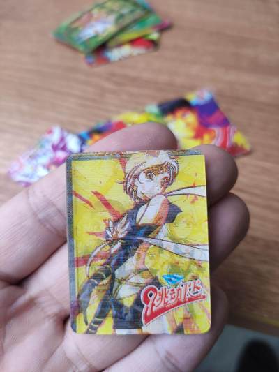 卡迷第6期，清仓 老食品卡 佳旺三国 含镭射卡一张