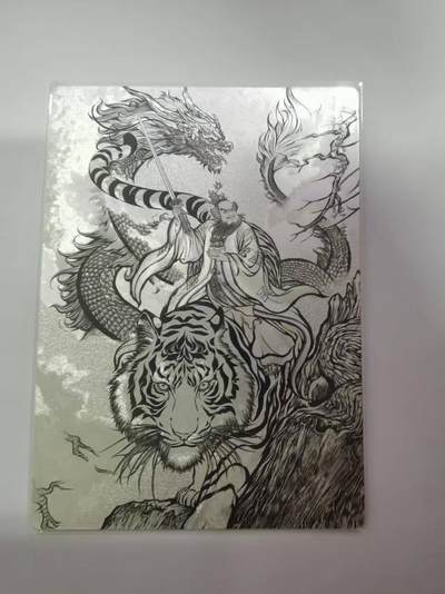 光影卡牌第21期，各家亲签，各家特卡，持续收拍品 - 张建东水浒特卡，张天师线稿粗闪，限编027/099
