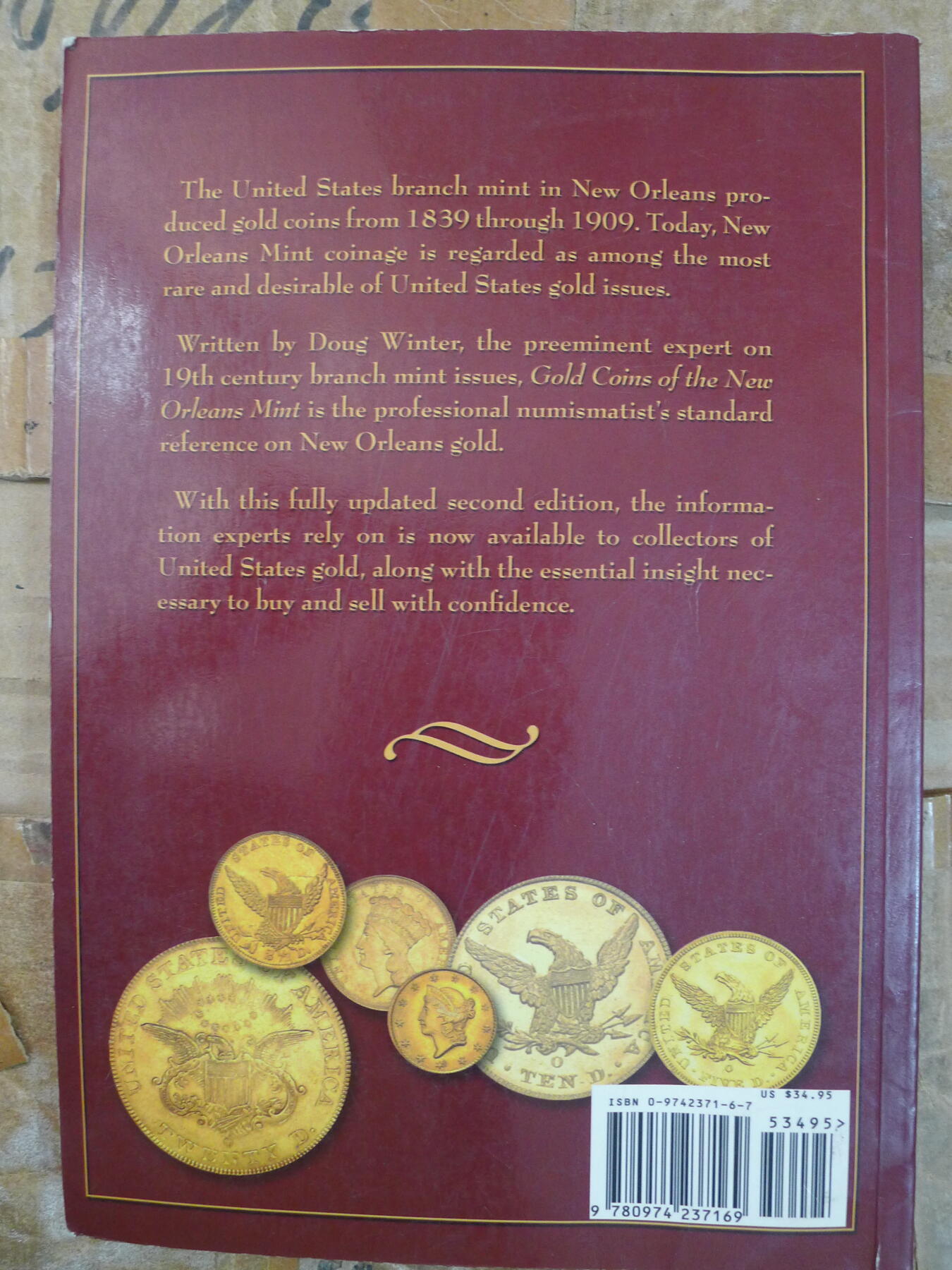 世界钱币章牌书籍专场拍卖8.31 美国新奥尔良造币厂金币目录1839-1909