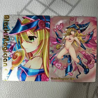 花开卡拍第36期（8月31号周日截拍，品控勿拍!!!拍品不寄存，运费5元，自制卡难免瑕疵，可能存在轻微撞角爆边等出厂瑕疵，品控介意勿拍！） - 奇点卡牌 黑魔女2张