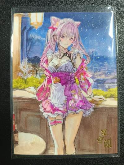 天玑星卡拍第119期《9.4周四截拍》持续收拍收评中 满赠卡需备注 - 【手绘卡】星空文创 动漫美女 1 of 1 手绘卡