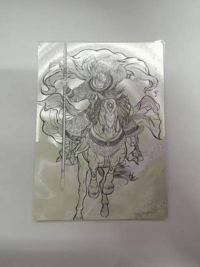 光影卡牌第21期，各家亲签，各家特卡，持续收拍品 - 张建东水浒，徐宁线稿粗闪，限编093/099