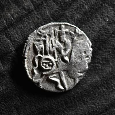 【良泉】【国庆精品场】10月2日晚19.30点开拍！ 222组，西方古代钱币、印章专场 - 公元850-970年【萨希王朝】萨曼塔·提婆，骑士银币，2.85克