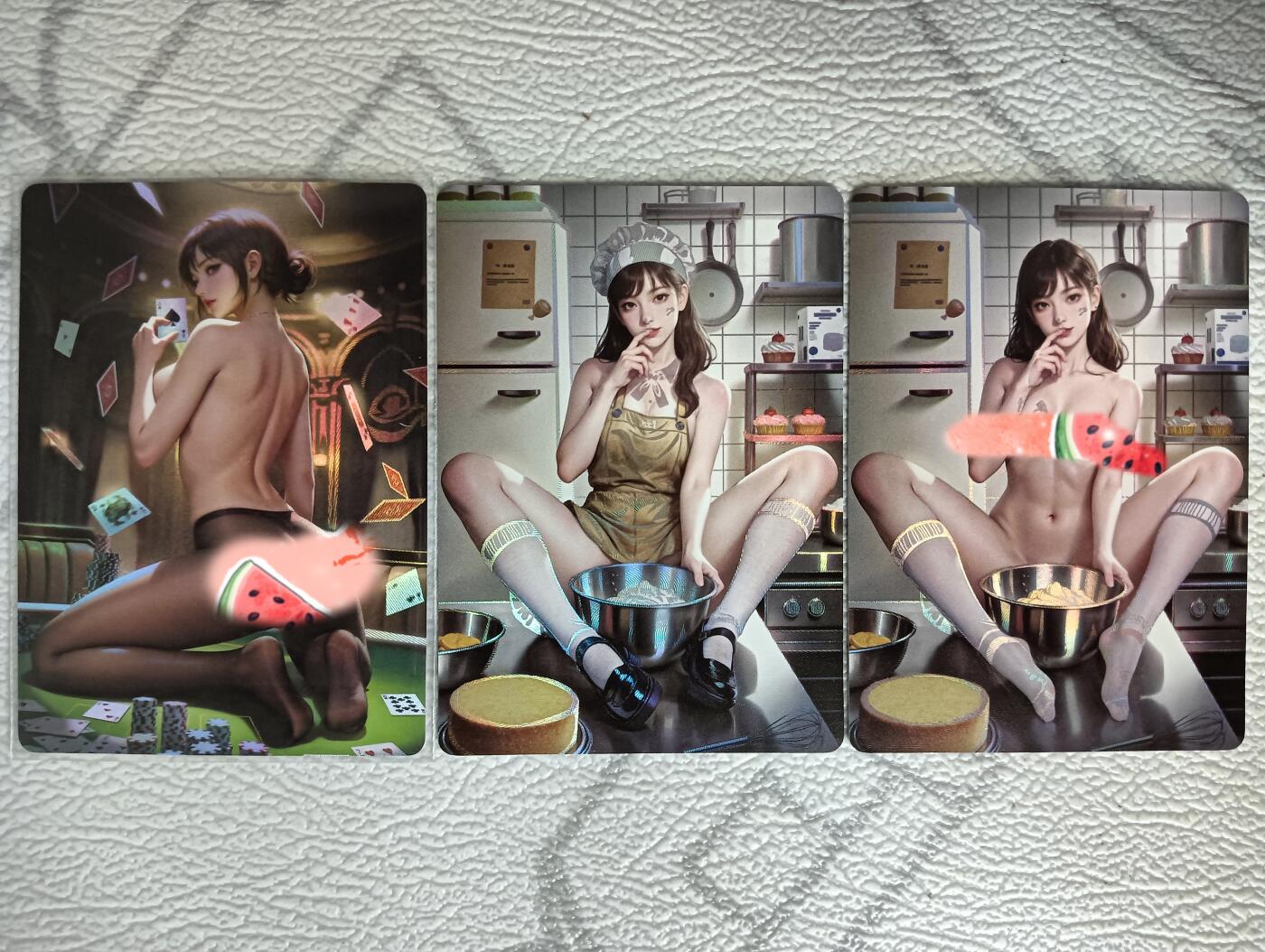 花开卡拍第36期（8月31号周日截拍，品控勿拍!!!拍品不寄存，运费5元，自制卡难免瑕疵，可能存在轻微撞角爆边等出厂瑕疵，品控介意勿拍！）