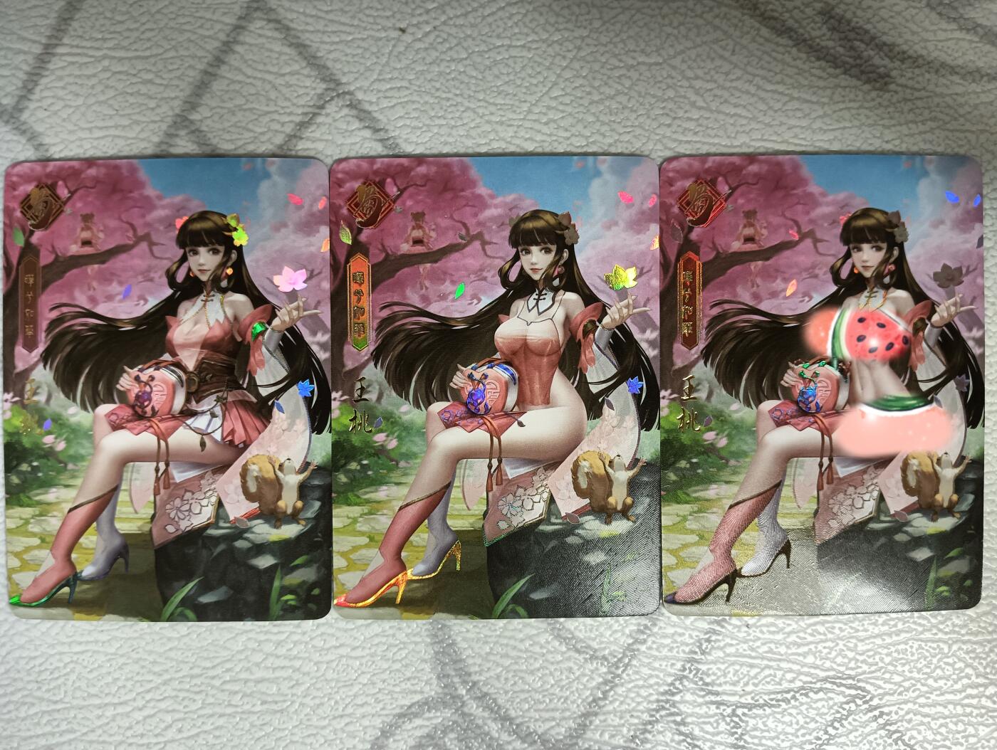花开卡拍第36期（8月31号周日截拍，品控勿拍!!!拍品不寄存，运费5元，自制卡难免瑕疵，可能存在轻微撞角爆边等出厂瑕疵，品控介意勿拍！）