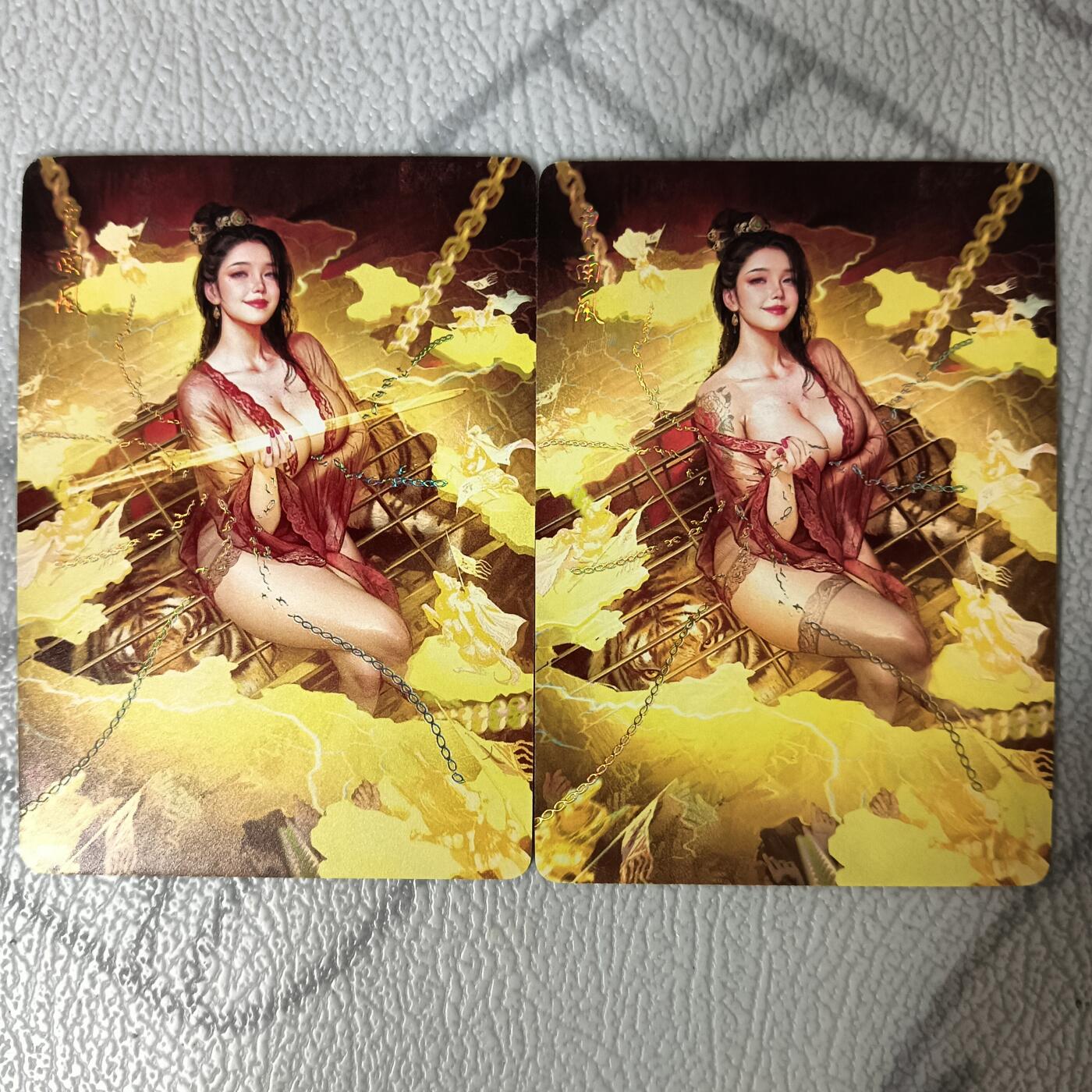 花开卡拍第36期（8月31号周日截拍，品控勿拍!!!拍品不寄存，运费5元，自制卡难免瑕疵，可能存在轻微撞角爆边等出厂瑕疵，品控介意勿拍！）