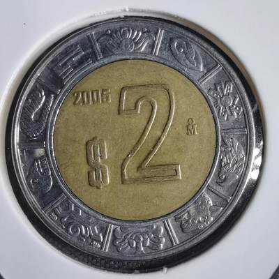 沼泽如烟--第825场 - 墨西哥2005年2比索