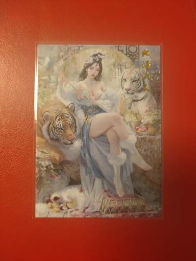 清风卡拍第九期(燎原卡牌为主) - (哑光烫金自制卡)地涌夫人单卡