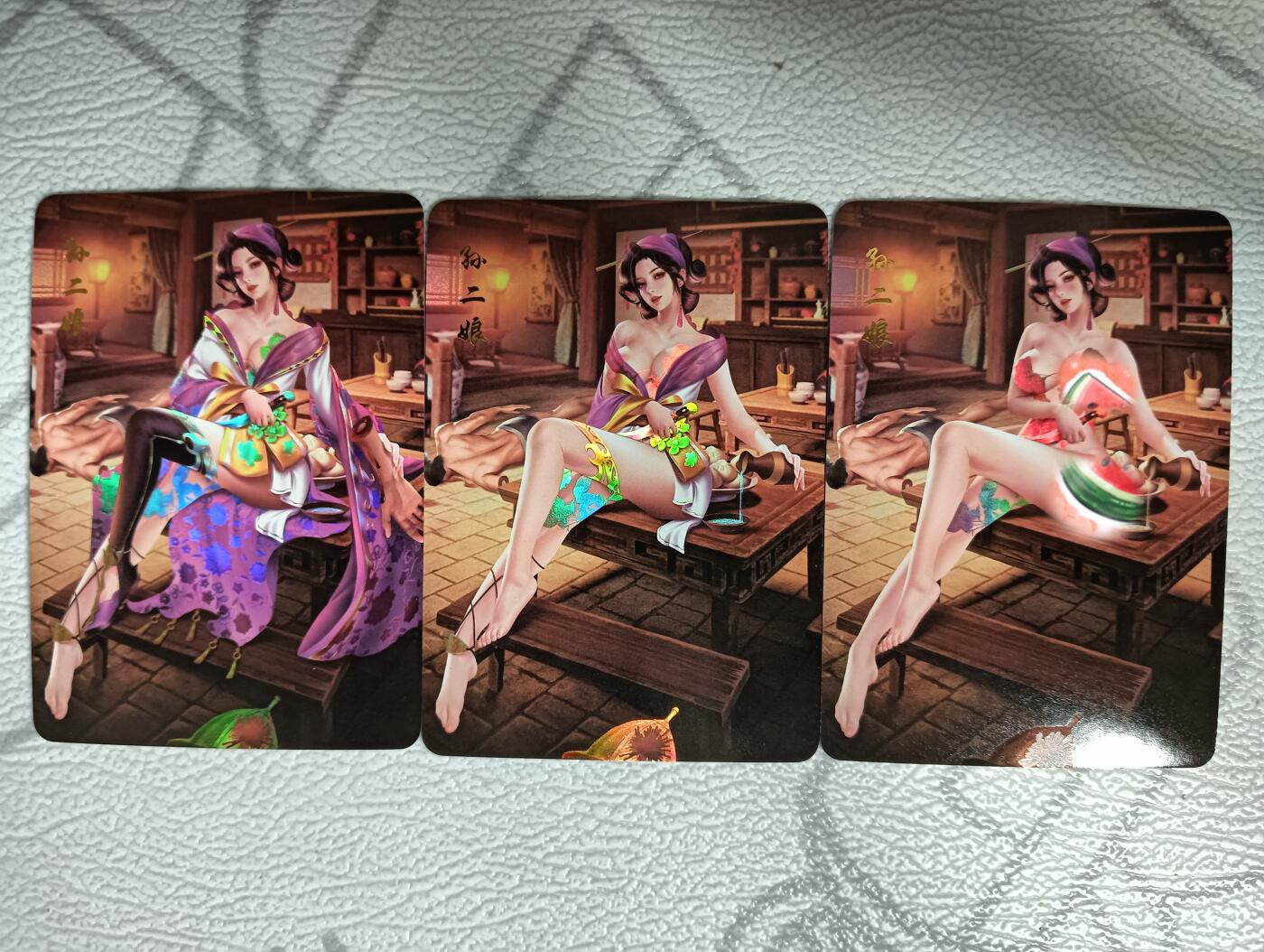 花开卡拍第36期（8月31号周日截拍，品控勿拍!!!拍品不寄存，运费5元，自制卡难免瑕疵，可能存在轻微撞角爆边等出厂瑕疵，品控介意勿拍！）