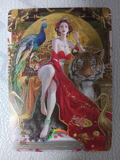 花开卡拍第36期（8月31号周日截拍，品控勿拍!!!拍品不寄存，运费5元，自制卡难免瑕疵，可能存在轻微撞角爆边等出厂瑕疵，品控介意勿拍！） - 妖姬传特卡 孙鲁班 幻普1张
