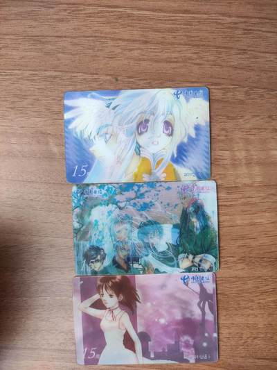 卡迷第6期，清仓    收藏套卡 光栅卡 动漫人物形象 全三
