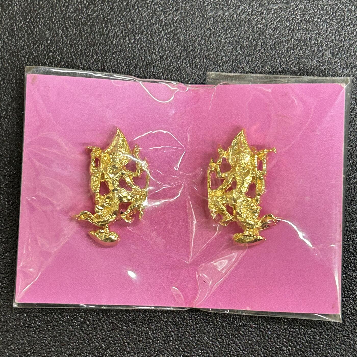 西秦中古拍卖第五十六期 泰国皇家公务员礼服领章一套 工业部 带原包装