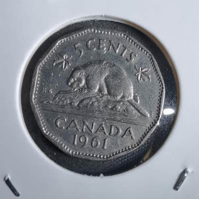 沼泽如烟--第825场 - 加拿大1961年五分