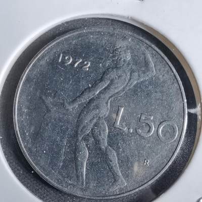 沼泽如烟--第824场 - 意大利1972年50里拉
