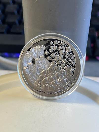 第173期拍卖【长期征集拍品】 - 白俄罗斯2019年孩子眼中的世界4铜镍合金纪念币