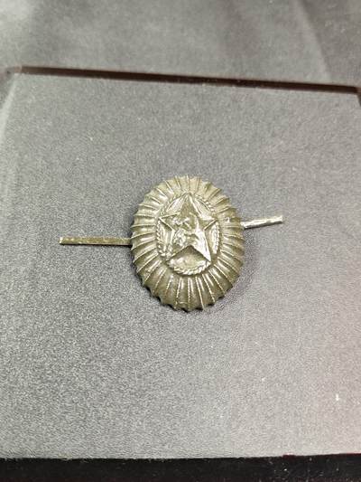 新时代收藏徽章红藏拍卖(第二十五场)  徽章纸品证书杂项 - 苏联军官M69野战帽徽