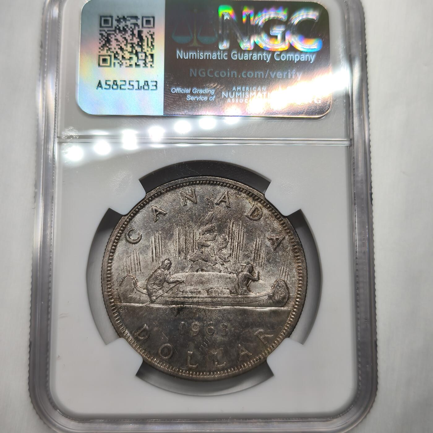 老蟹的宝藏🏴‍☠️ I 加拿大1963年1元银币