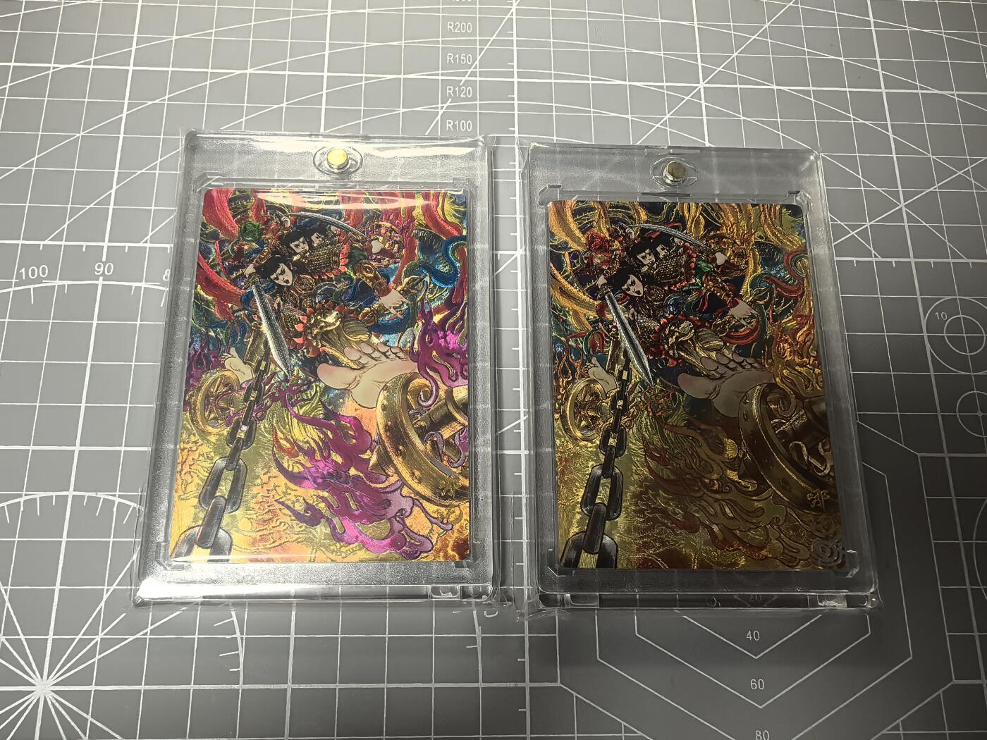 奇点卡牌 天下归心 多吉亲签 原色＋异色 一对