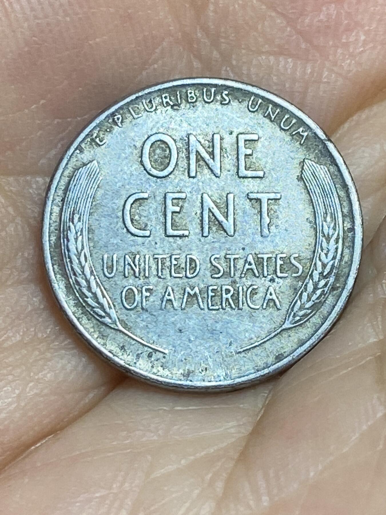2025年第八十四场(总第一百一十场）外国好品散币(免佣金) 美国🇺🇸1943单年份1分(林肯1分第二版，镀锌钢币)