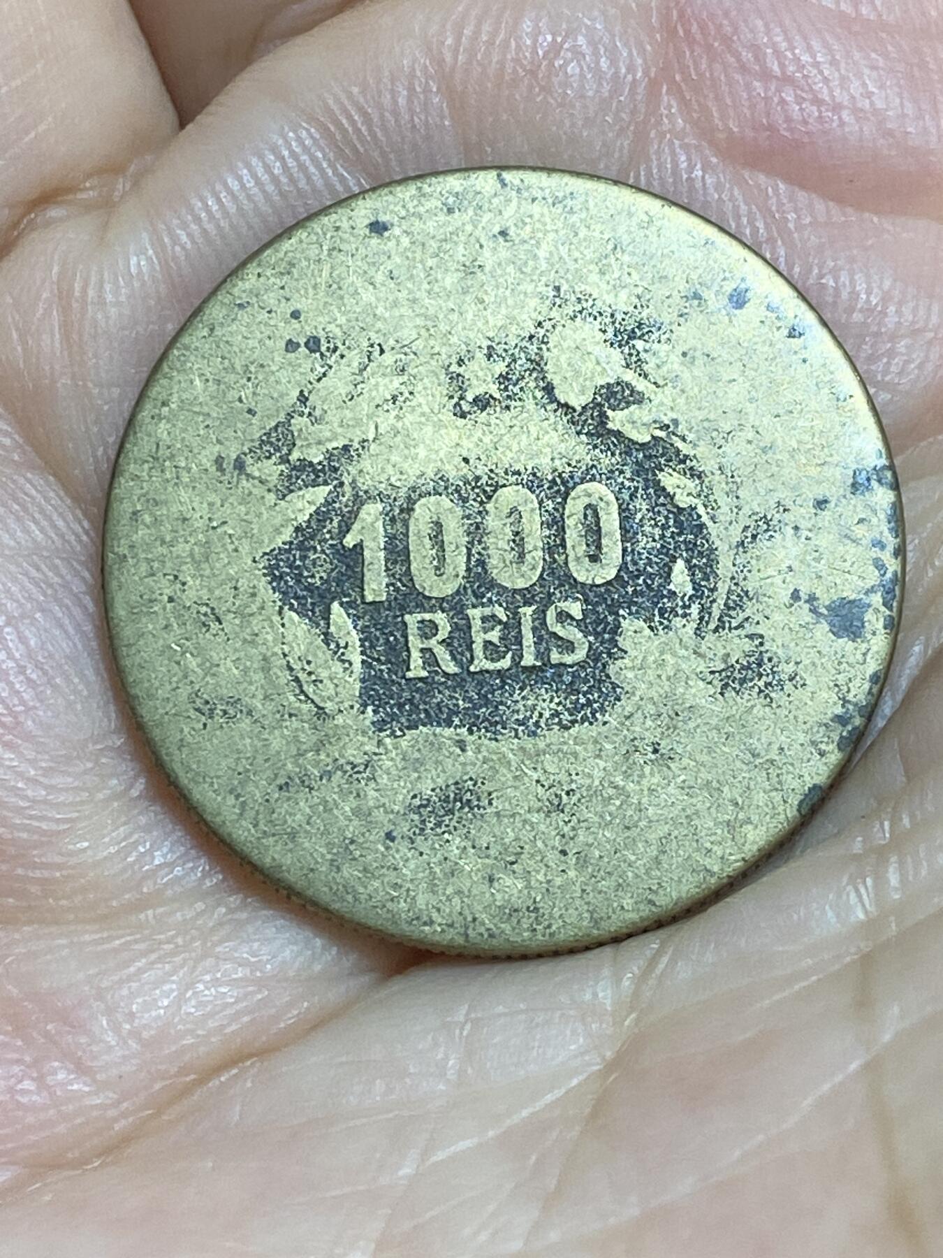 2025年第八十四场(总第一百一十场）外国好品散币(免佣金) 巴西🇧🇷1000瑞斯(1924–1931年版)
