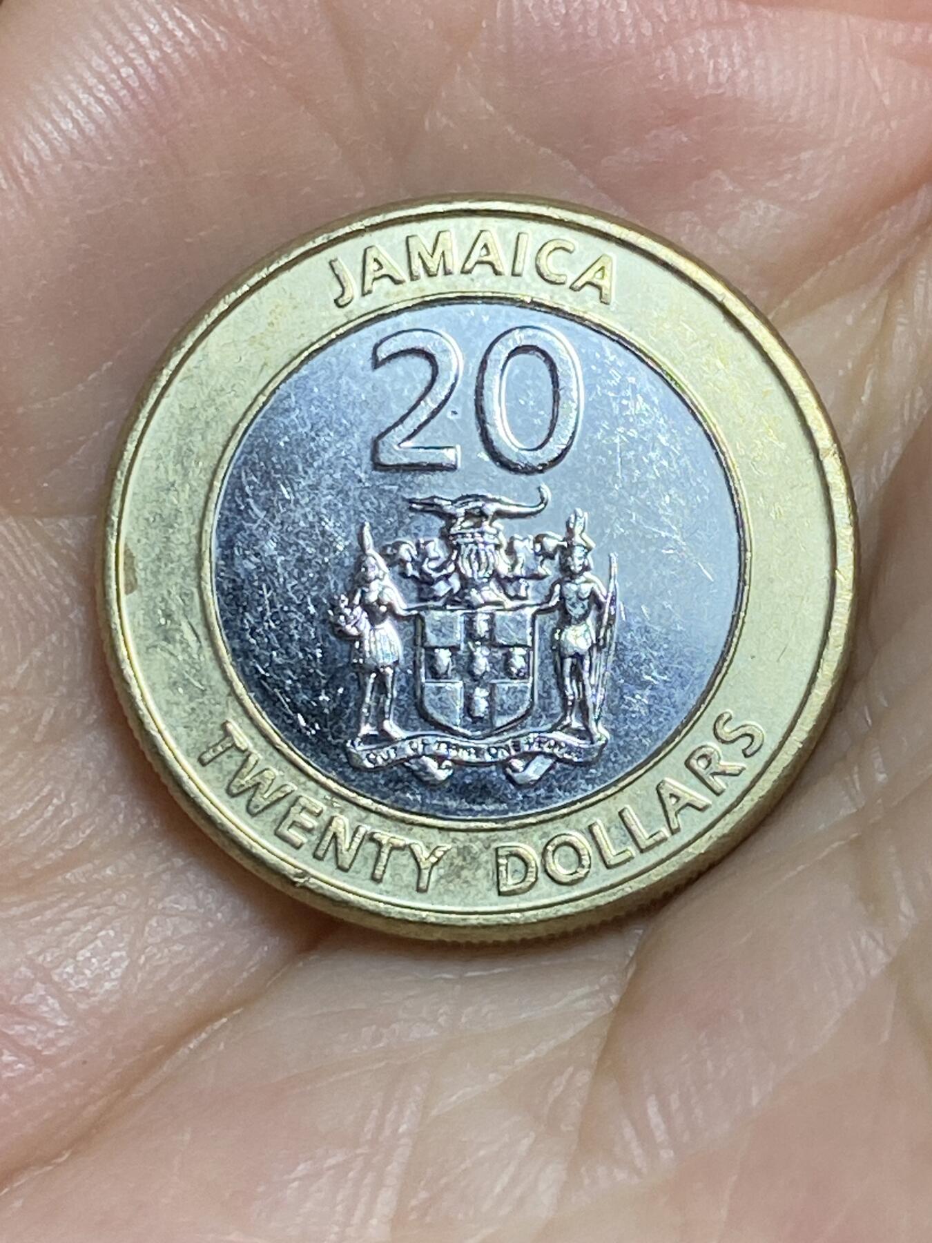 2025年第八十四场(总第一百一十场）外国好品散币(免佣金) 牙买加🇯🇲2022年20元