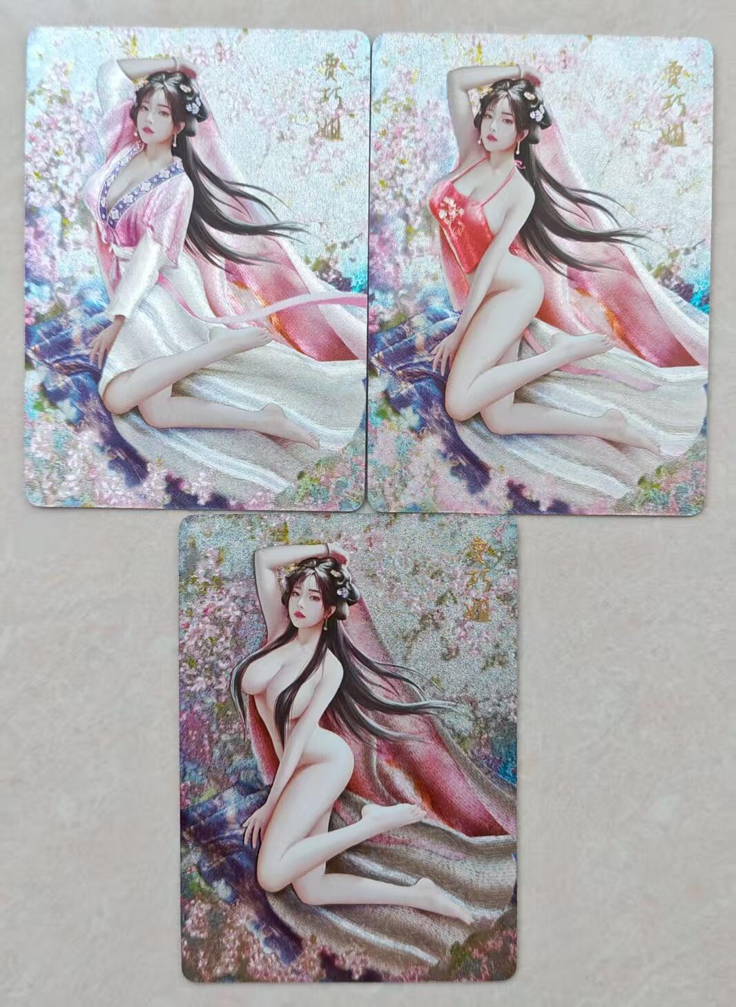 花开卡拍第36期（8月31号周日截拍，品控勿拍!!!拍品不寄存，运费5元，自制卡难免瑕疵，可能存在轻微撞角爆边等出厂瑕疵，品控介意勿拍！）