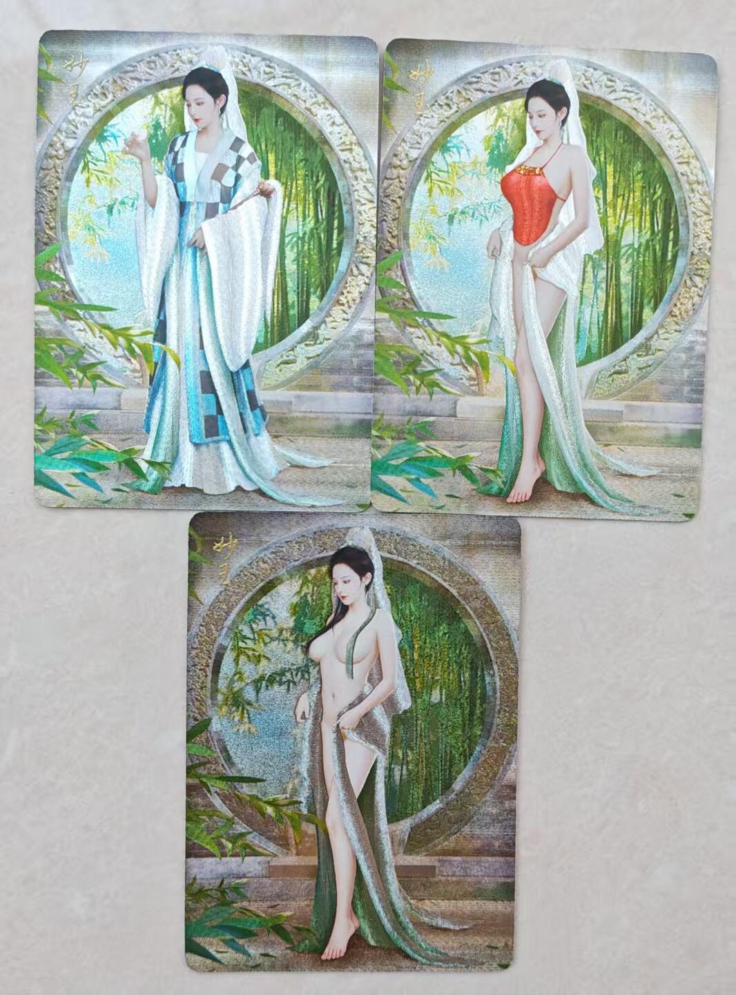 花开卡拍第36期（8月31号周日截拍，品控勿拍!!!拍品不寄存，运费5元，自制卡难免瑕疵，可能存在轻微撞角爆边等出厂瑕疵，品控介意勿拍！）