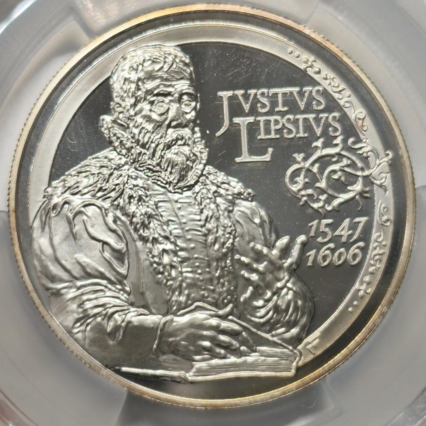 老蟹的宝藏🏴‍☠️ I 比利时2006年10欧元银币尤斯图斯·利普修斯