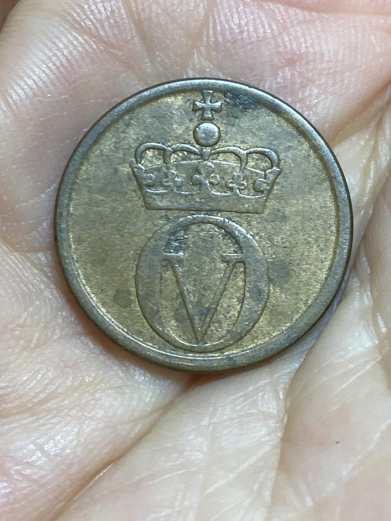 2025年第八十四场(总第一百一十场）外国好品散币(免佣金) 挪威🇳🇴1961年2欧尔(奥拉夫五世时期第一套)
