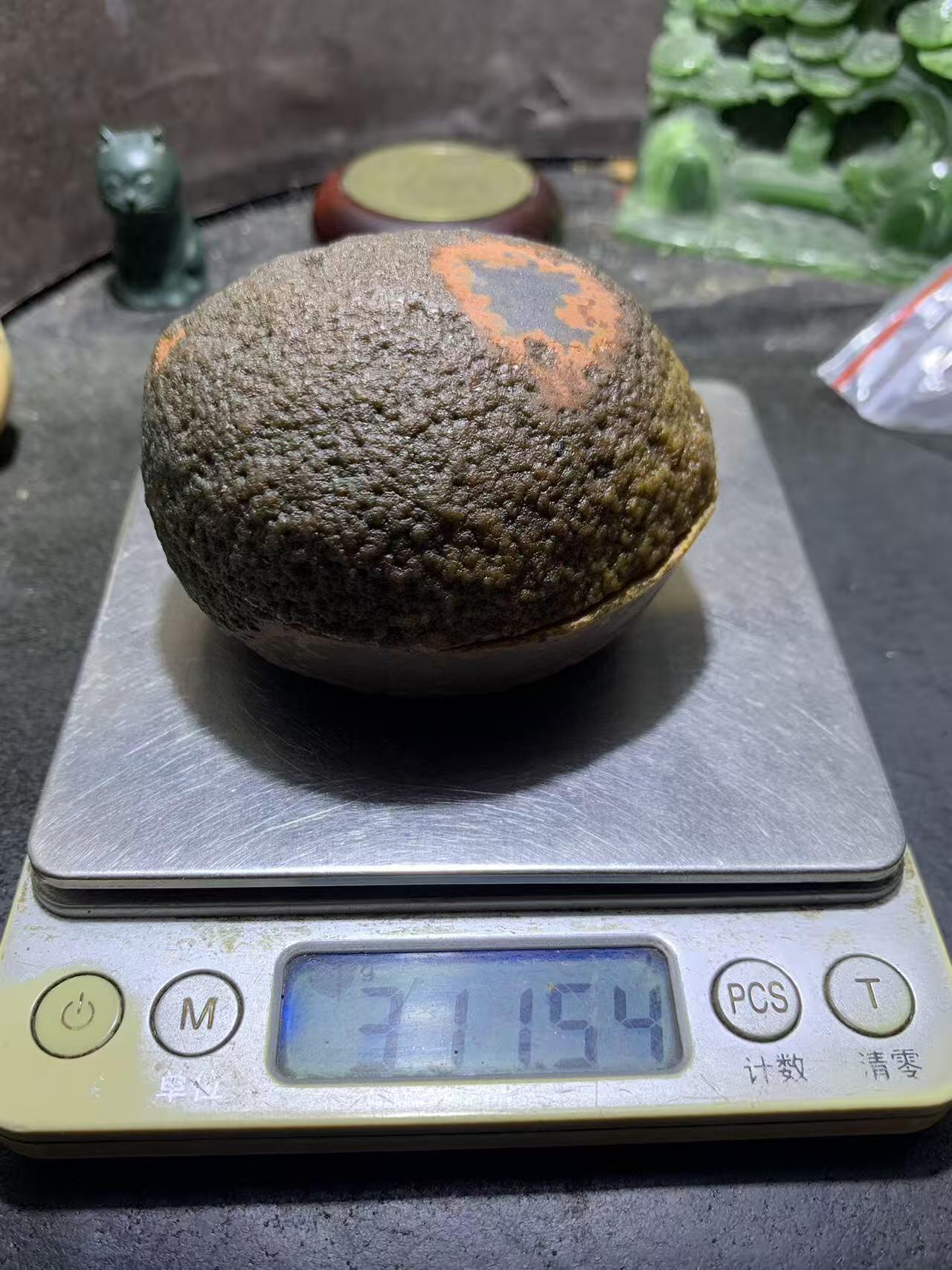 精美亚光原皮高玉化满冰飘冻料战国红玛瑙对切原石大摆件一对