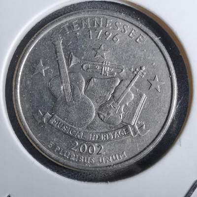 沼泽如烟--第826场 - 美国2002年25分纪念币