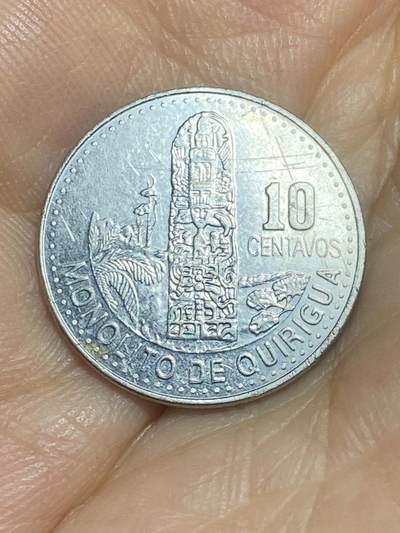 2025年第八十四场(总第一百一十场）外国好品散币(免佣金) - 危地马拉🇬🇹2010年10分