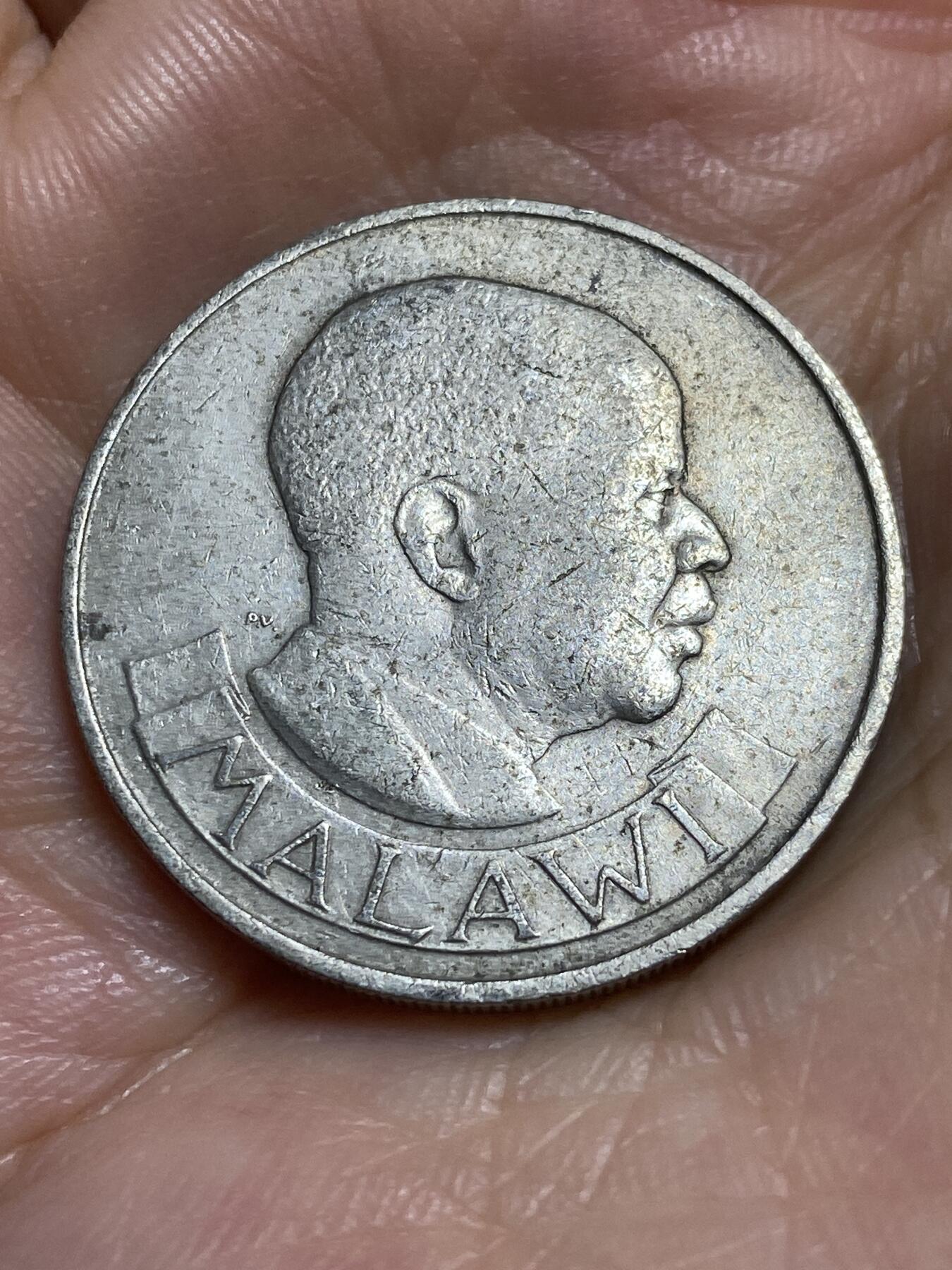 2025年第八十四场(总第一百一十场）外国好品散币(免佣金) 马拉维🇲🇼1964单年份1弗洛林(独立后首套流通硬币，厚重)