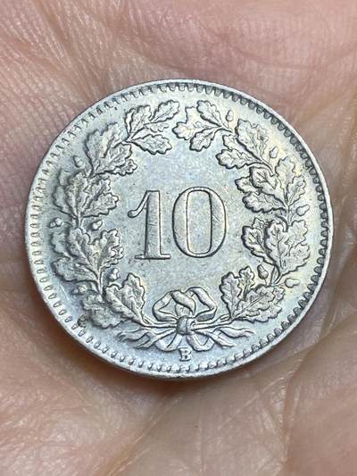 2025年第八十四场(总第一百一十场）外国好品散币(免佣金) - 少见好品–瑞士🇨🇭1944年10分(B标，伯尔尼造)