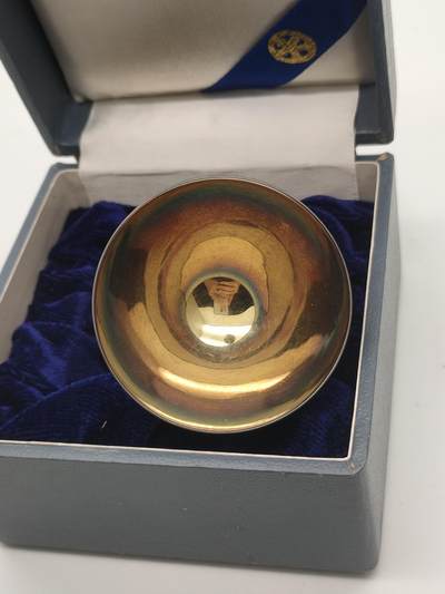 纯银杯银酒杯纯银鎏金带原盒纯银杯带纯银戳记古董银杯老银杯银器 - 纯银杯银酒杯纯银鎏金带原盒纯银杯带纯银戳记古董银杯老银杯银器