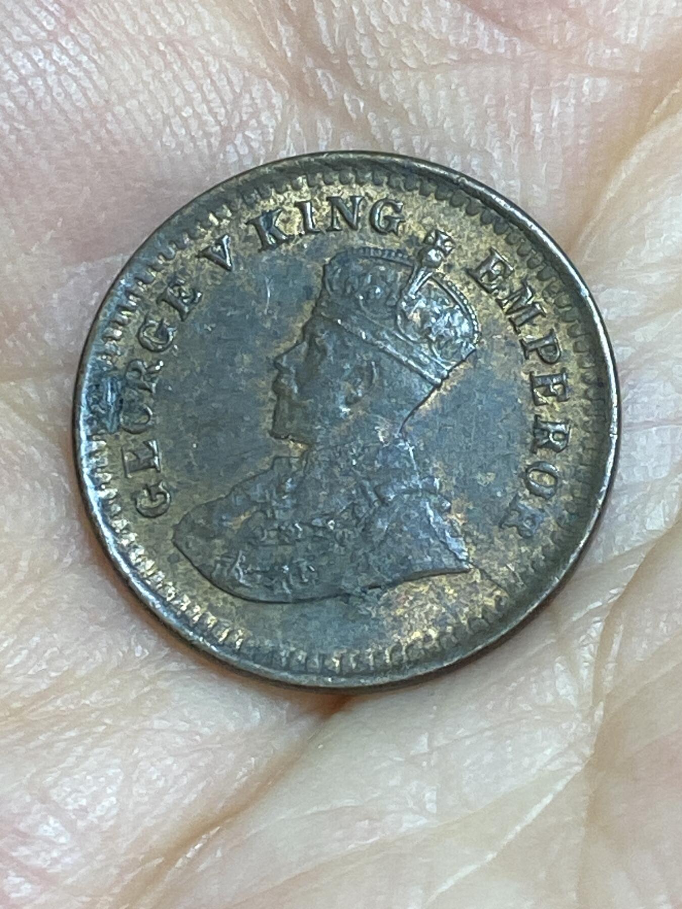 2025年第八十四场(总第一百一十场）外国好品散币(免佣金) 英属印度1916年1/12安娜(乔治五世时期，无标c版加尔各答造)
