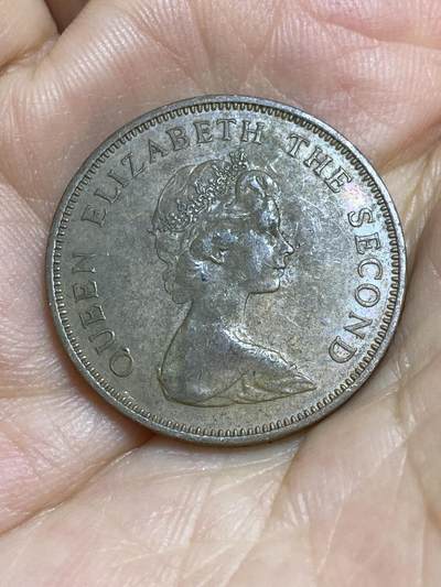 2025年第八十四场(总第一百一十场）外国好品散币(免佣金) 英属泽西岛🇯🇪1971年2新便士(伊丽莎白二世中年花冠，十进制第一版)