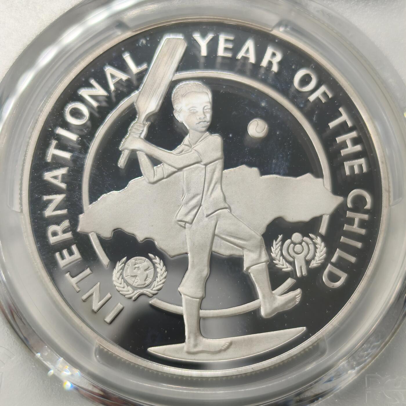 老蟹的宝藏🏴‍☠️ I 牙买加1979年儿童年10元银币