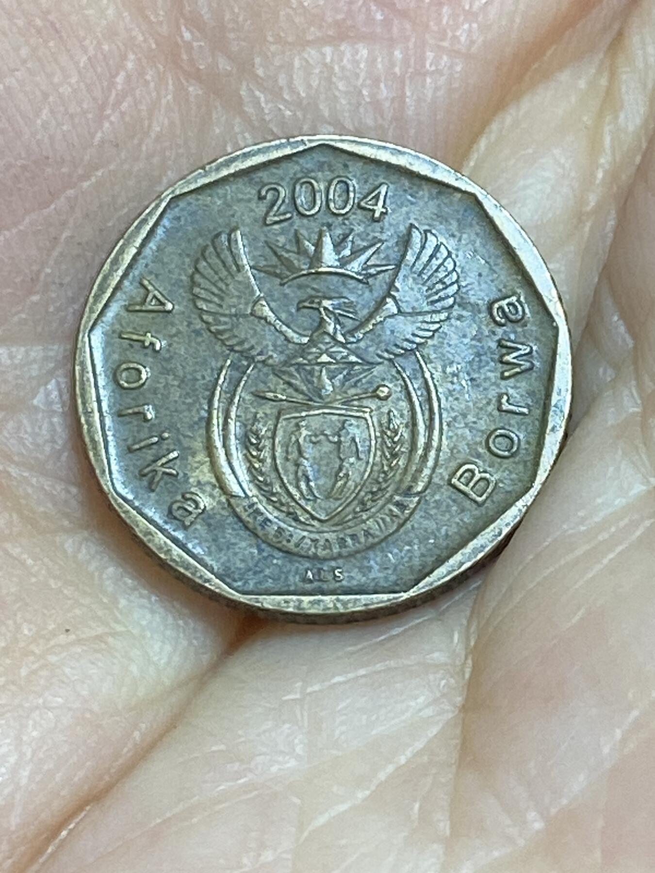 2025年第八十四场(总第一百一十场）外国好品散币(免佣金) 南非🇿🇦2004单年份10分(茨瓦纳语版)
