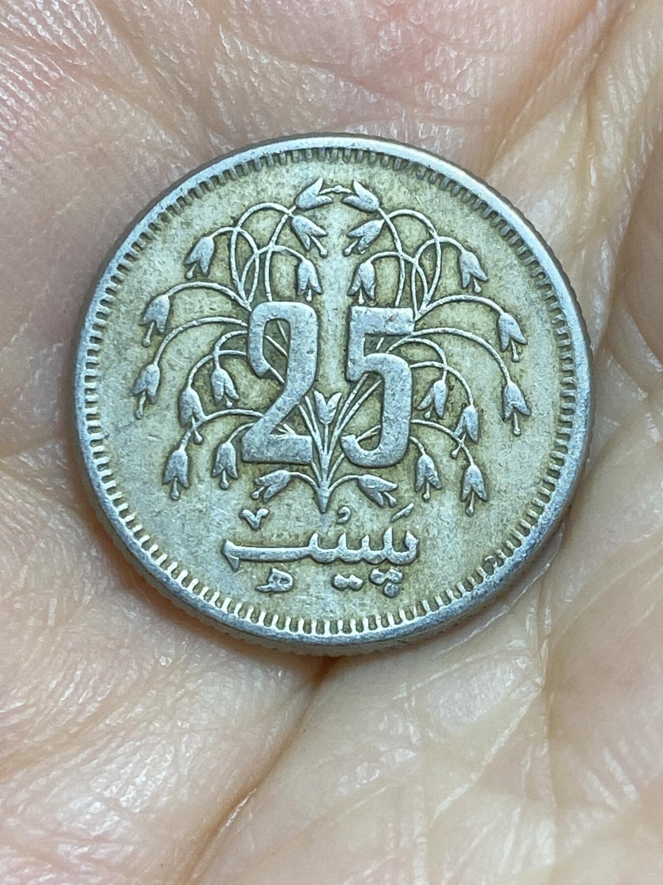 2025年第八十四场(总第一百一十场）外国好品散币(免佣金) 巴基斯坦🇵🇰1978年25派沙(建国第四套)