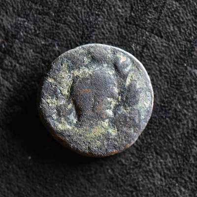 【良泉】【国庆精品场】10月2日晚19.30点开拍！ 222组，西方古代钱币、印章专场 - 【少见小面值】公元15-50年【古印度】贵霜开国国王，丘就却，铜币，3.16克