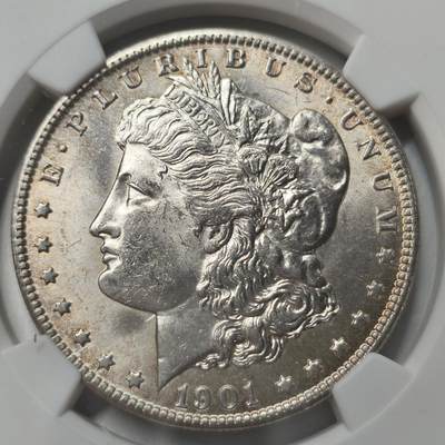 老蟹的宝藏🏴‍☠️ I - 美国1901O 摩根1元