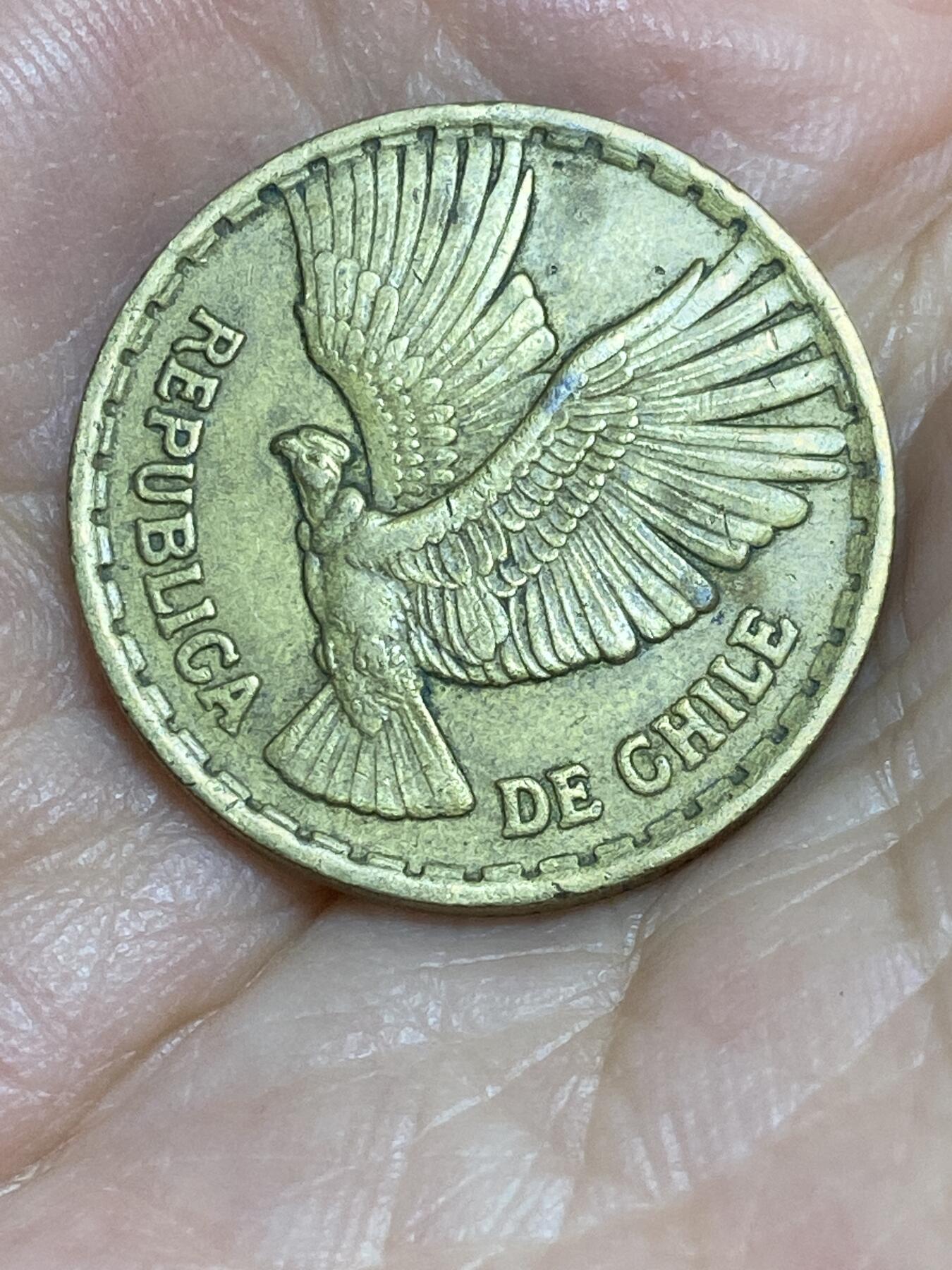 2025年第八十四场(总第一百一十场）外国好品散币(免佣金) 智利🇨🇱1965年5分