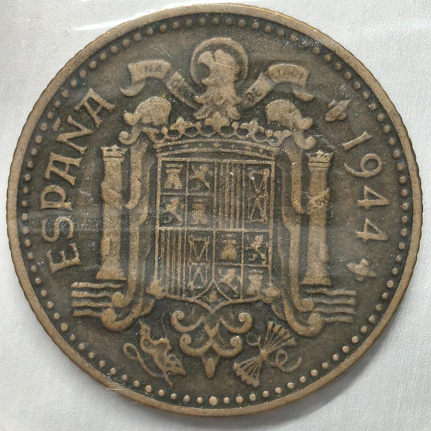 老蟹的宝藏🏴‍☠️ I 西班牙1944/1953年1比塞塔/2.5比塞塔2枚一组
