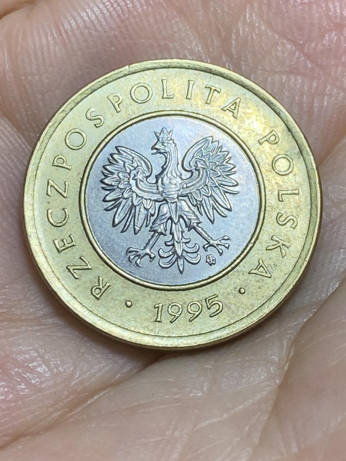 2025年第八十四场(总第一百一十场）外国好品散币(免佣金) 好品–波兰🇵🇱1995年2兹罗提