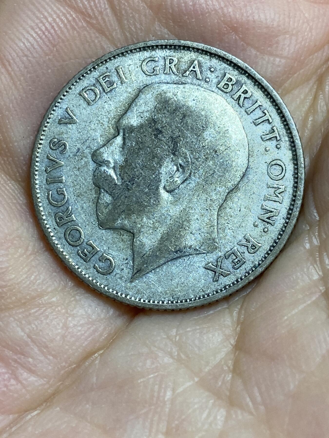 2025年第八十四场(总第一百一十场）外国好品散币(免佣金) 英国🇬🇧1924年1先令银币(乔治五世第二版，500银)